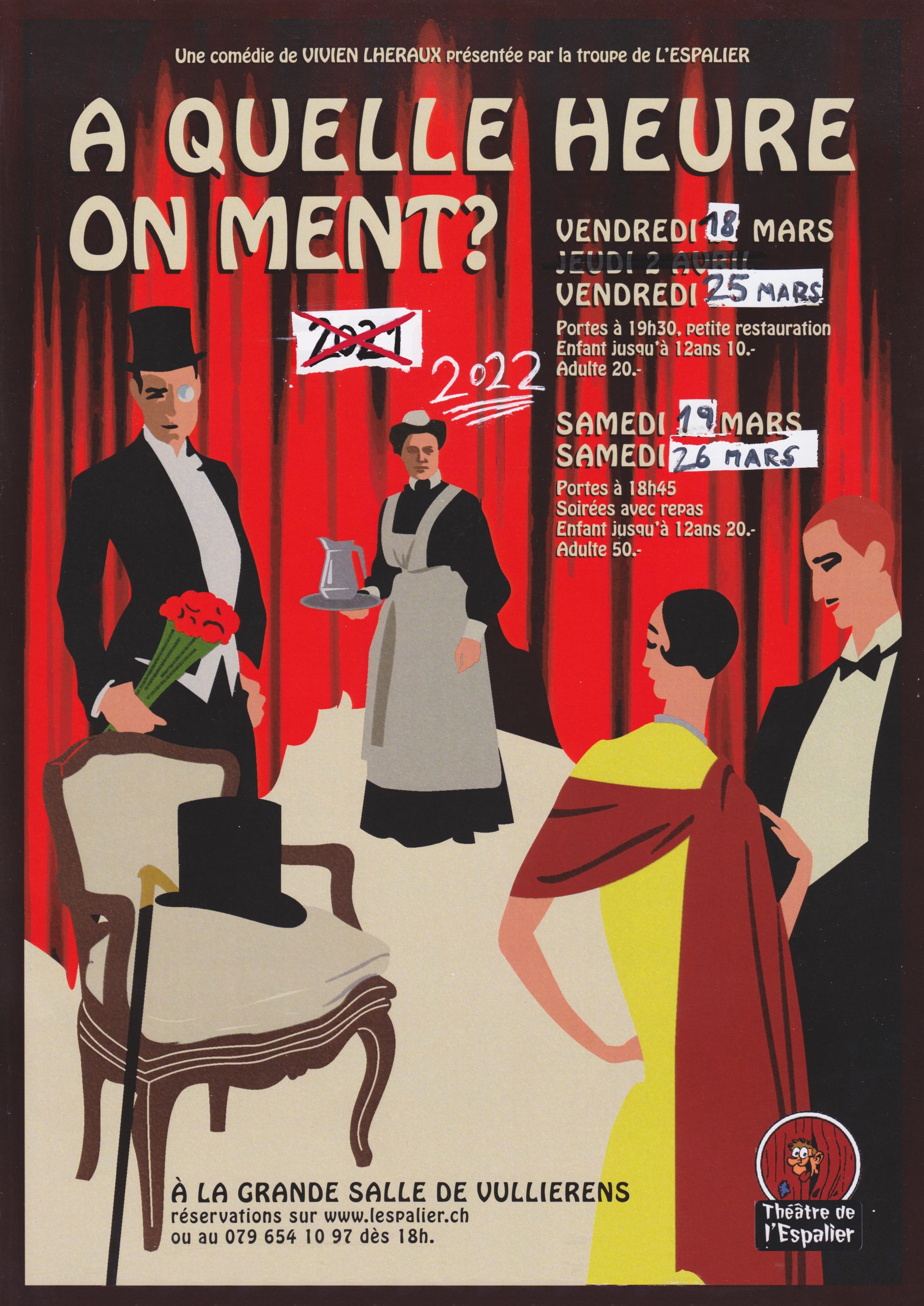 A quelle heure on ment ? 2022